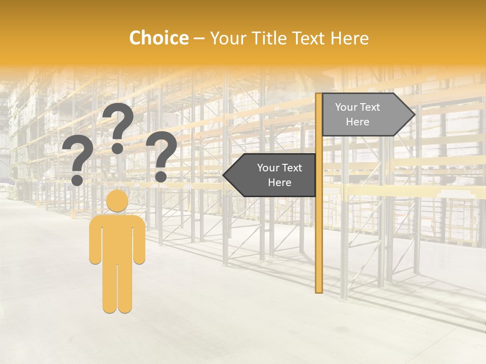 Structure Large Storage PowerPoint Template