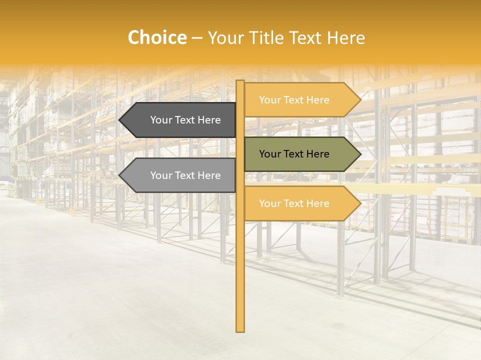 Structure Large Storage PowerPoint Template