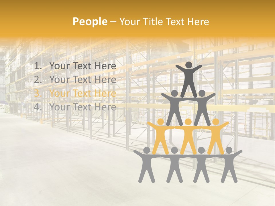 Structure Large Storage PowerPoint Template