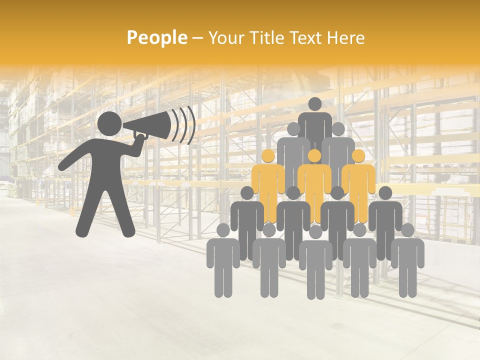 Structure Large Storage PowerPoint Template