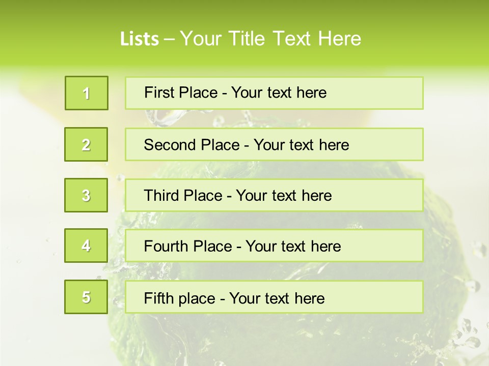 Web Standing Artistic PowerPoint Template