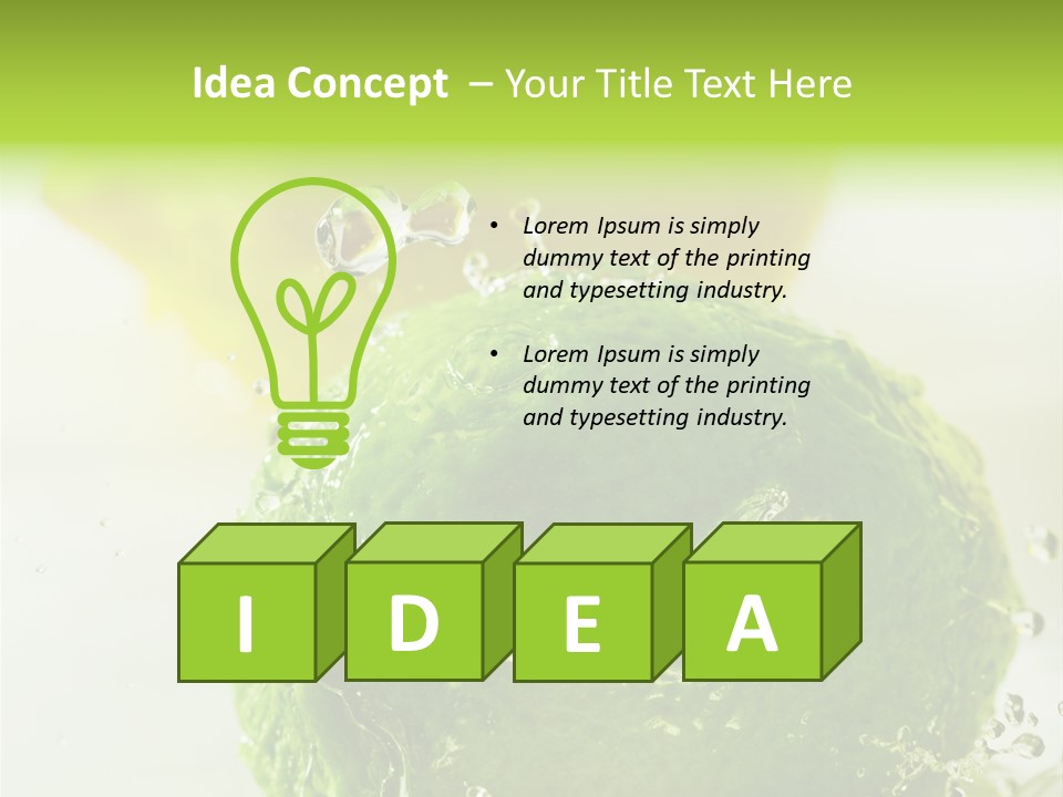 Web Standing Artistic PowerPoint Template