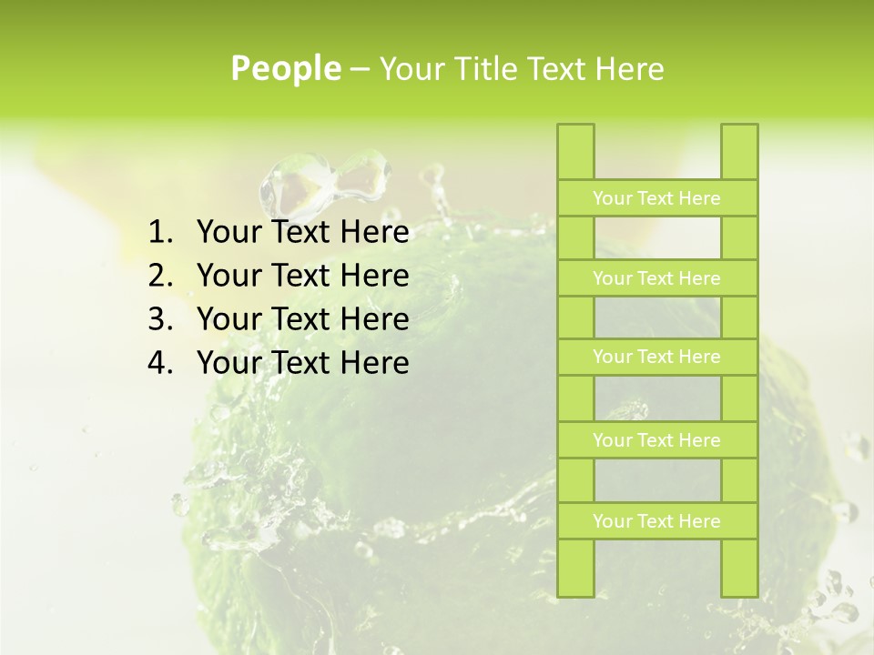 Web Standing Artistic PowerPoint Template