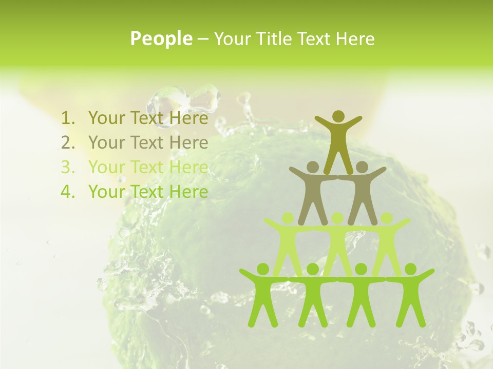 Web Standing Artistic PowerPoint Template