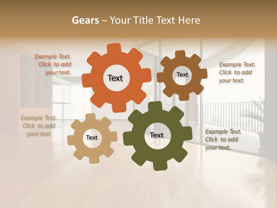 Team Men Joyful PowerPoint Template