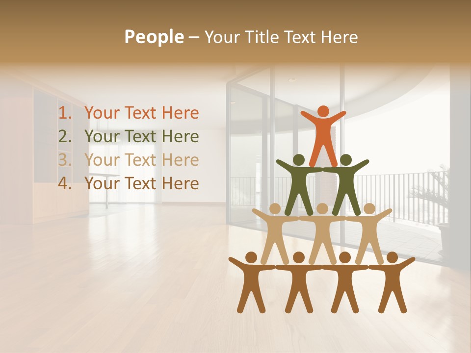 Team Men Joyful PowerPoint Template