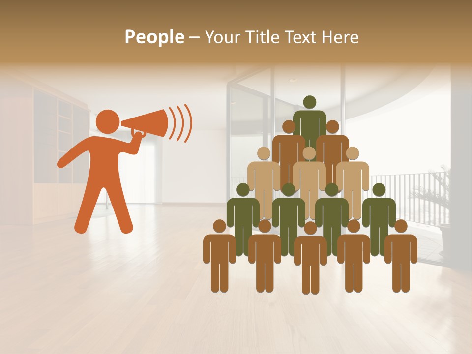 Team Men Joyful PowerPoint Template