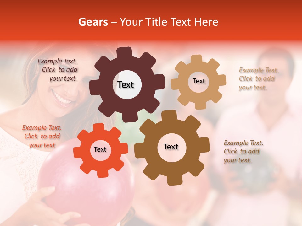 Team Men Joyful PowerPoint Template