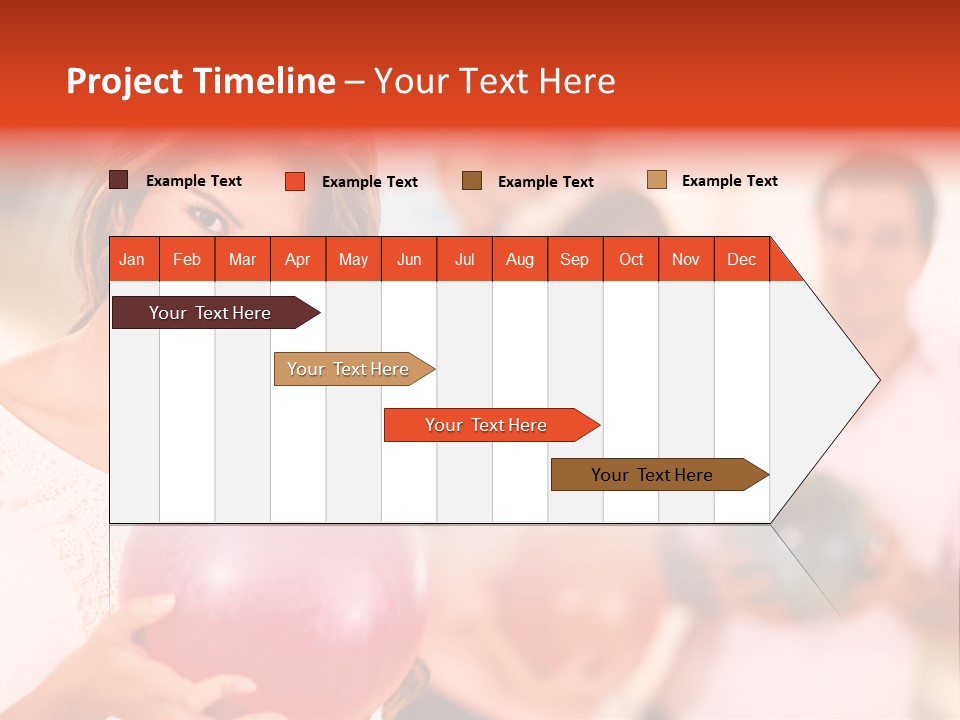 Team Men Joyful PowerPoint Template