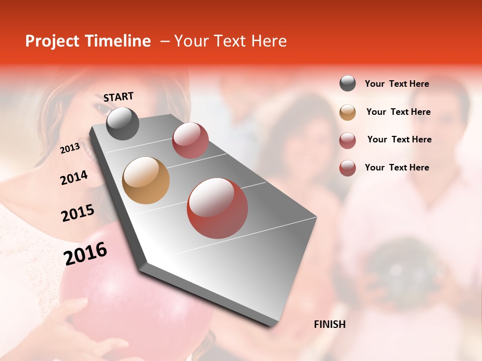 Team Men Joyful PowerPoint Template