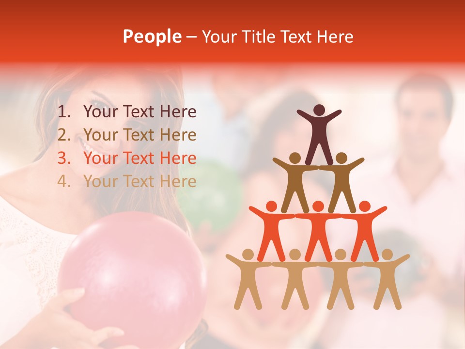 Team Men Joyful PowerPoint Template