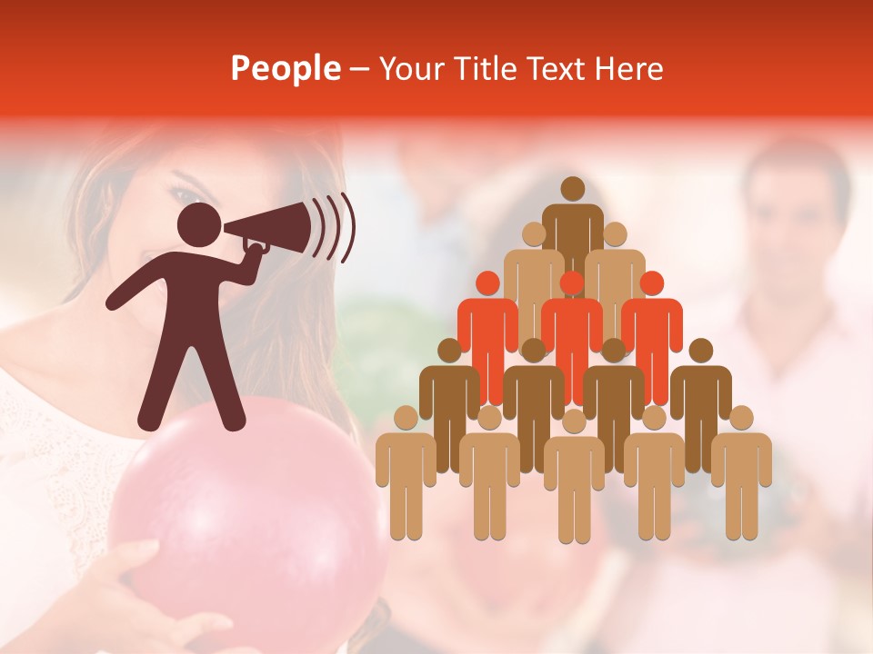 Team Men Joyful PowerPoint Template