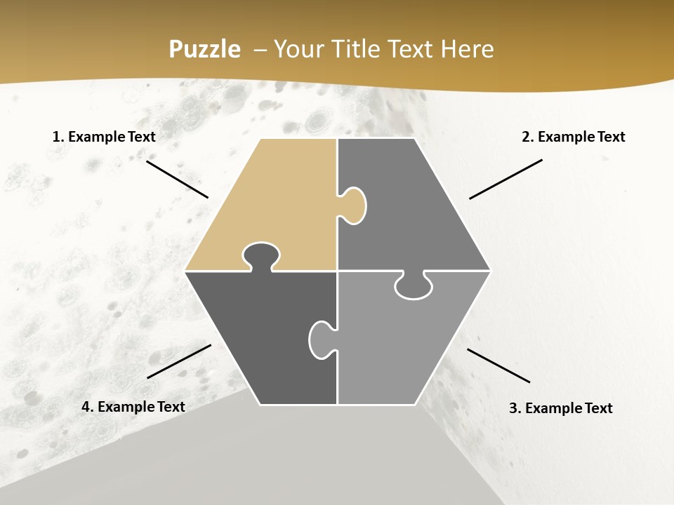 A Corner Of A Room With Moldy Walls PowerPoint Template