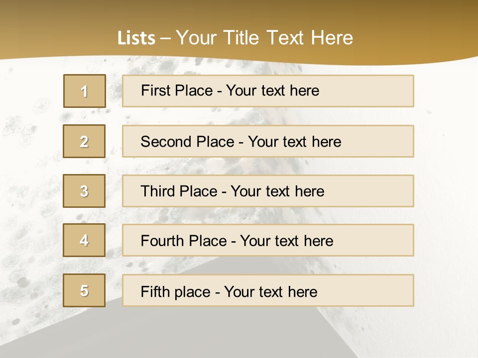 A Corner Of A Room With Moldy Walls PowerPoint Template