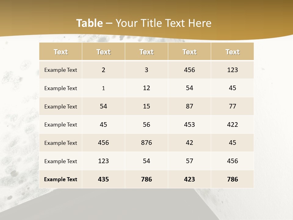 A Corner Of A Room With Moldy Walls PowerPoint Template