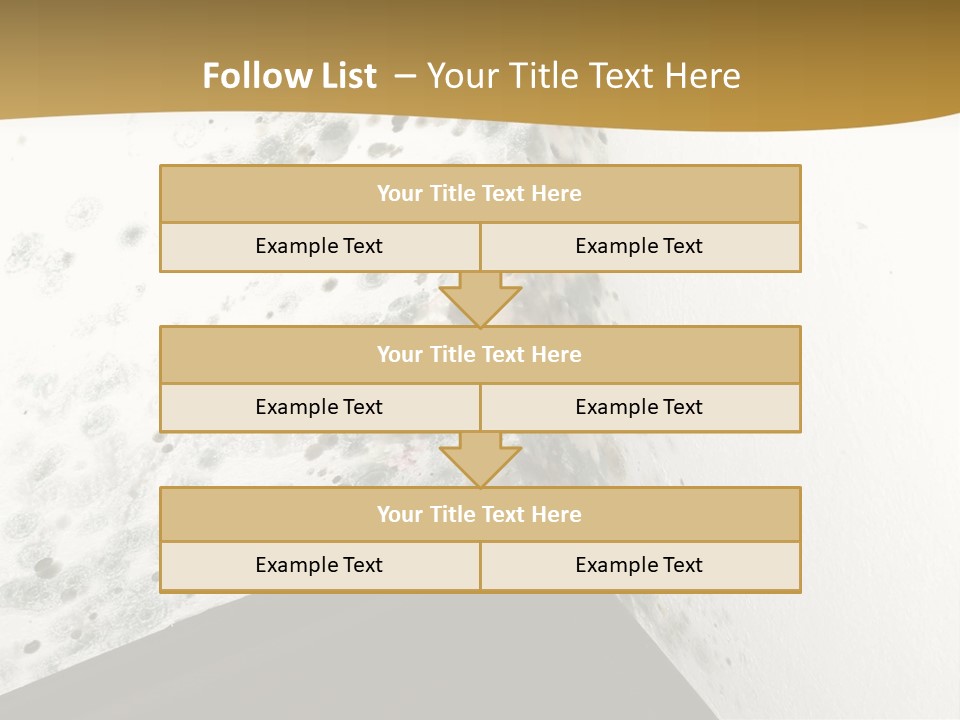 A Corner Of A Room With Moldy Walls PowerPoint Template