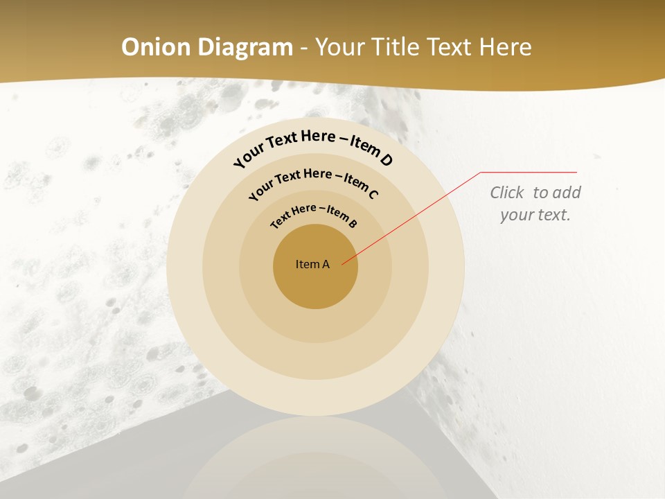A Corner Of A Room With Moldy Walls PowerPoint Template