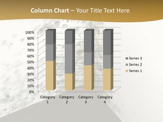 A Corner Of A Room With Moldy Walls PowerPoint Template