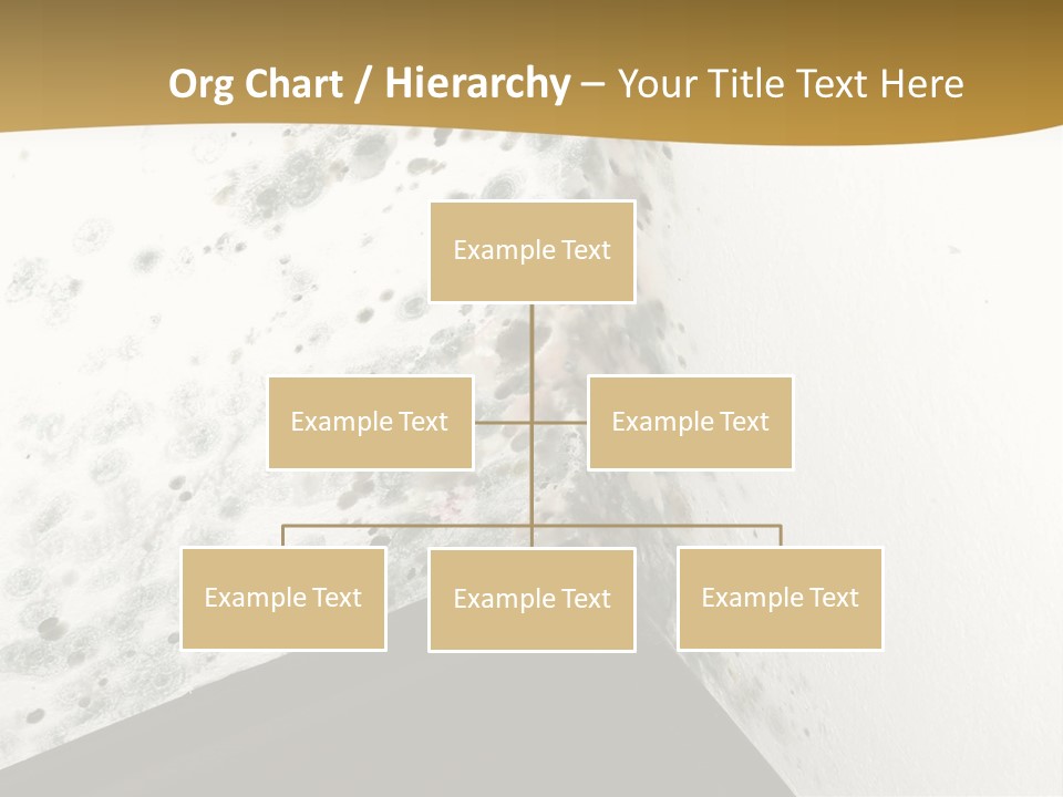 A Corner Of A Room With Moldy Walls PowerPoint Template