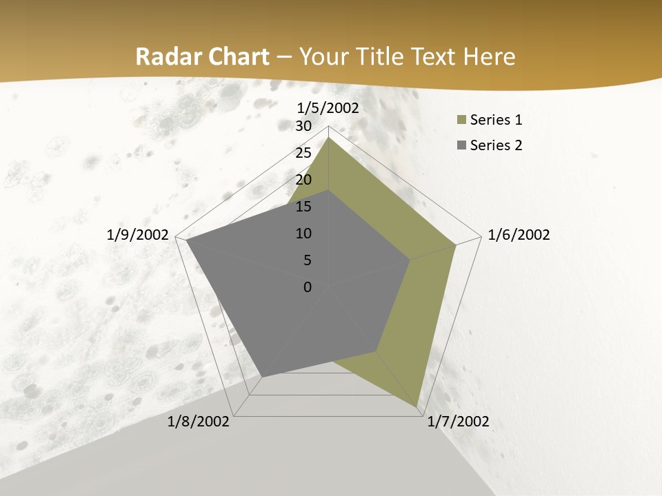 A Corner Of A Room With Moldy Walls PowerPoint Template