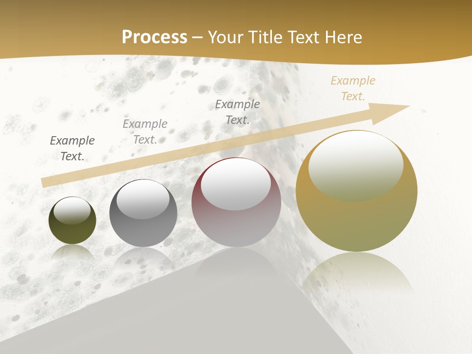 A Corner Of A Room With Moldy Walls PowerPoint Template