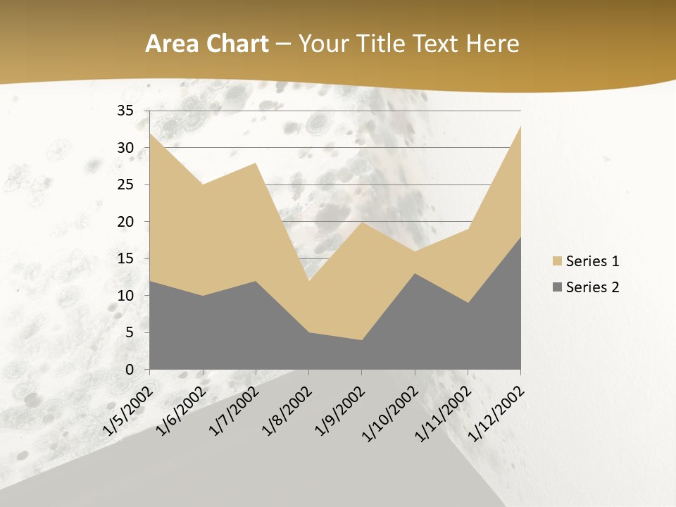 A Corner Of A Room With Moldy Walls PowerPoint Template