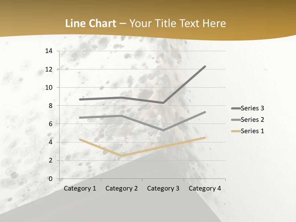 A Corner Of A Room With Moldy Walls PowerPoint Template