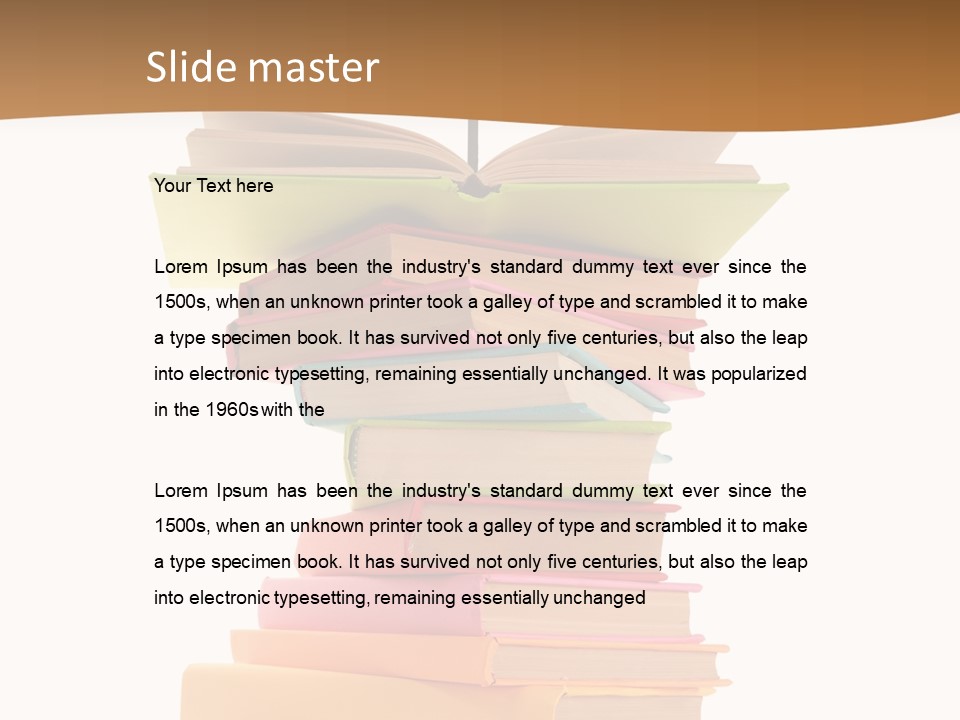 Mother Caucasian Cute PowerPoint Template