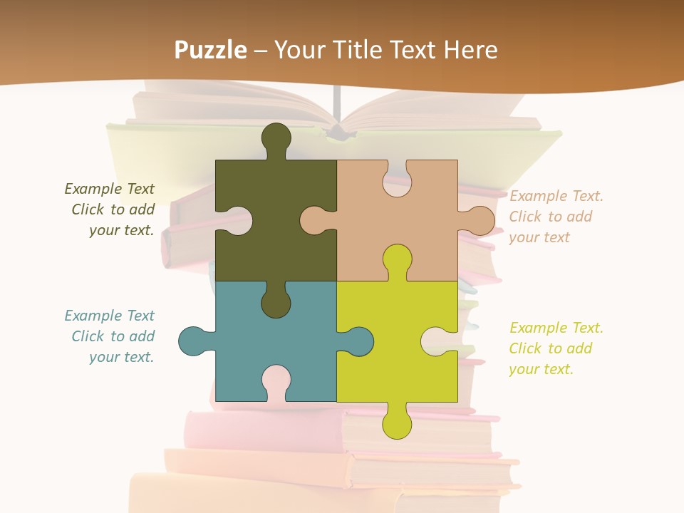 Mother Caucasian Cute PowerPoint Template