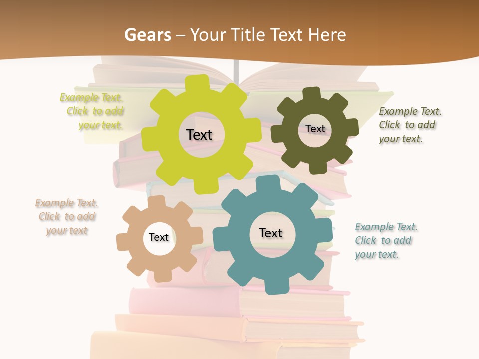 Mother Caucasian Cute PowerPoint Template