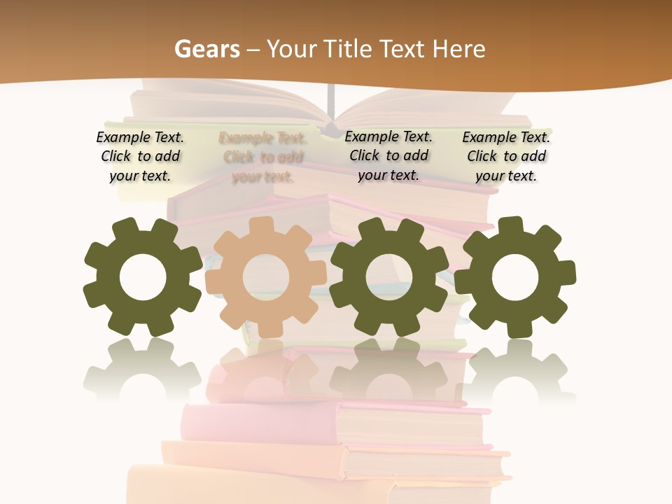 Mother Caucasian Cute PowerPoint Template