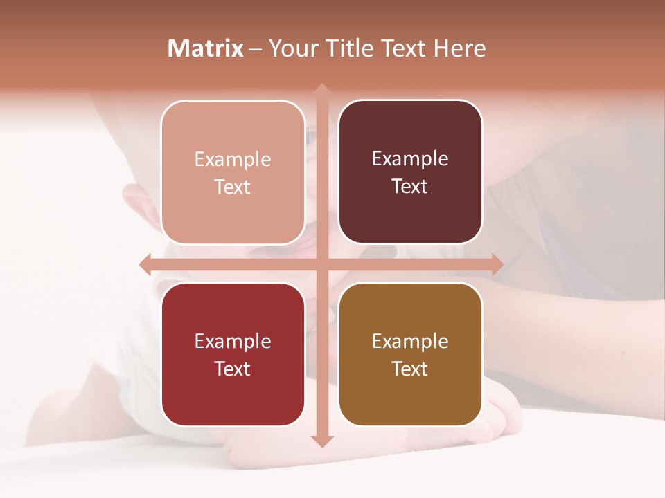 Mother Caucasian Cute PowerPoint Template