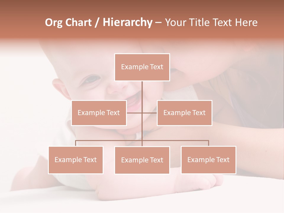 Mother Caucasian Cute PowerPoint Template