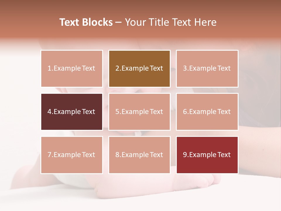 Mother Caucasian Cute PowerPoint Template