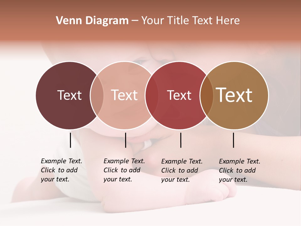 Mother Caucasian Cute PowerPoint Template