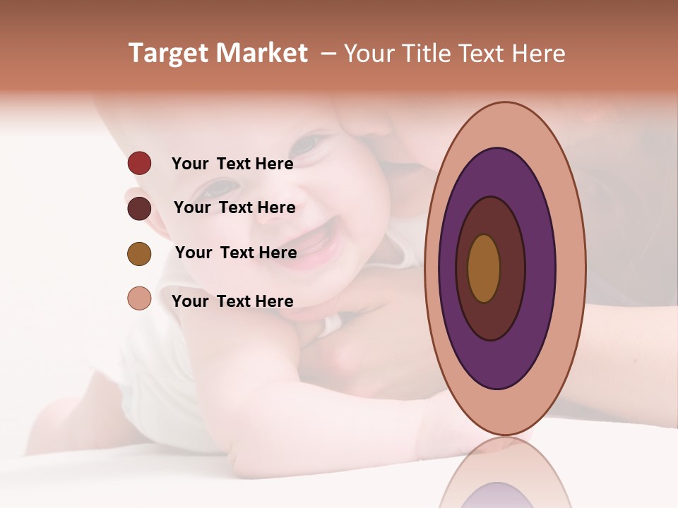 Mother Caucasian Cute PowerPoint Template