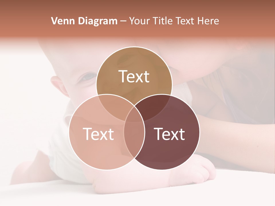 Mother Caucasian Cute PowerPoint Template