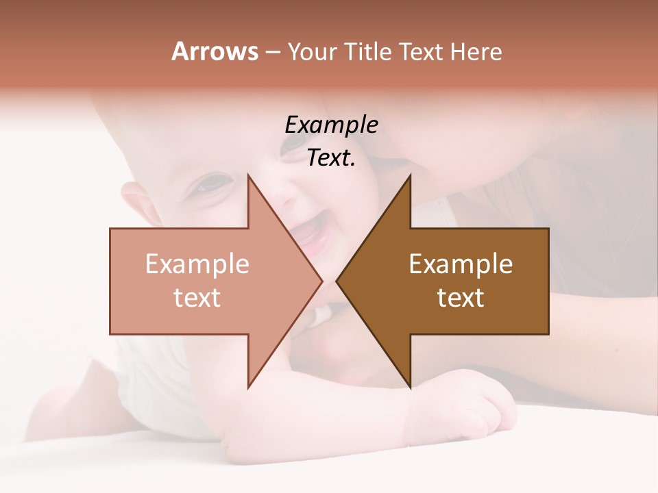 Mother Caucasian Cute PowerPoint Template