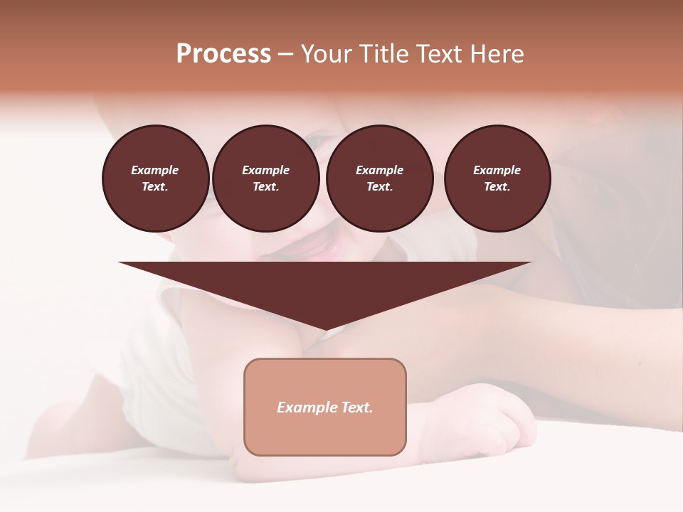 Mother Caucasian Cute PowerPoint Template