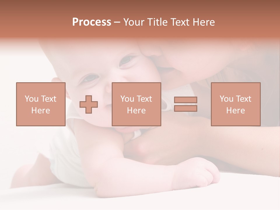 Mother Caucasian Cute PowerPoint Template