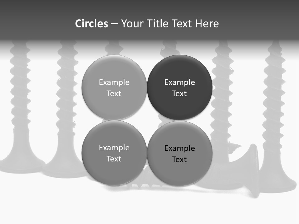 Mechanic Small Bolt PowerPoint Template