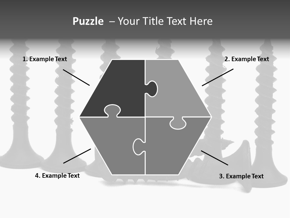 Mechanic Small Bolt PowerPoint Template