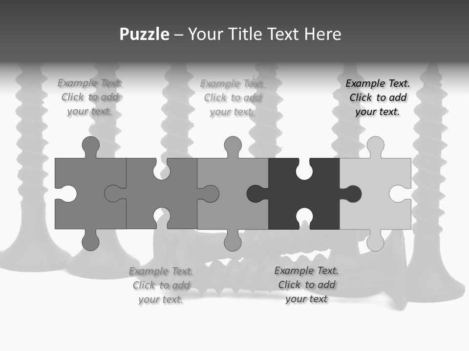 Mechanic Small Bolt PowerPoint Template