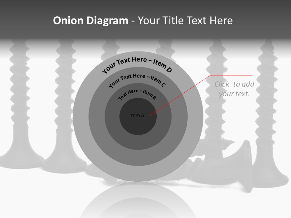 Mechanic Small Bolt PowerPoint Template