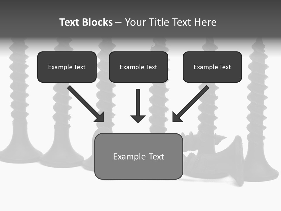 Mechanic Small Bolt PowerPoint Template