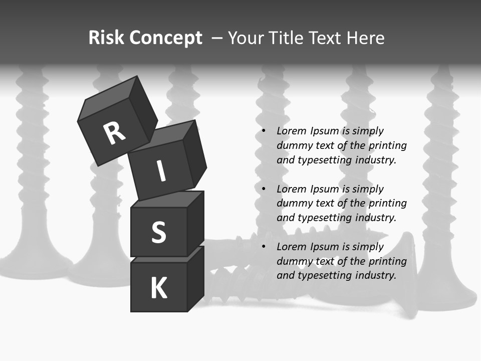 Mechanic Small Bolt PowerPoint Template