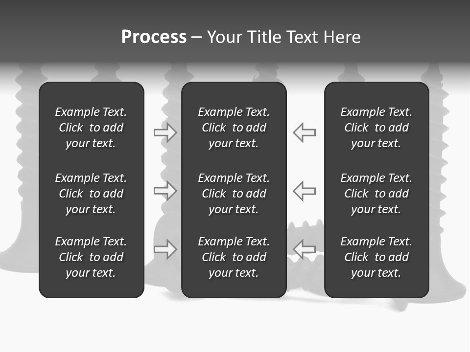 Mechanic Small Bolt PowerPoint Template