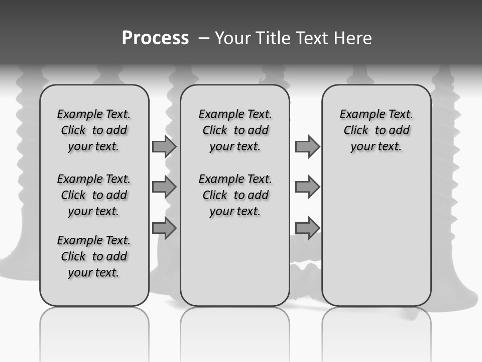 Mechanic Small Bolt PowerPoint Template