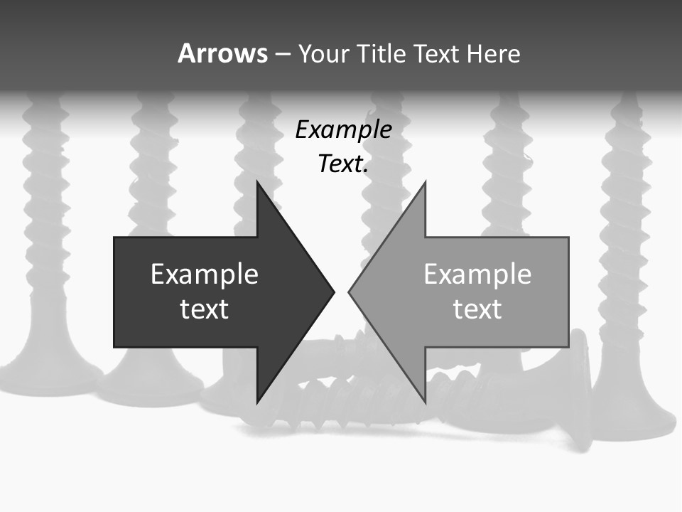 Mechanic Small Bolt PowerPoint Template