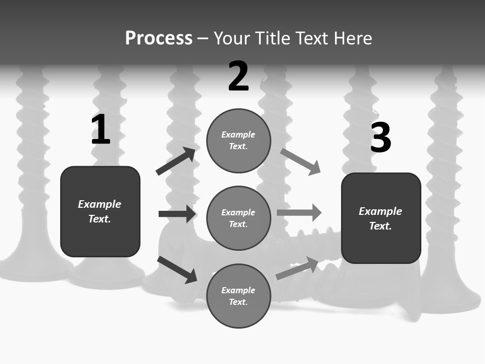 Mechanic Small Bolt PowerPoint Template